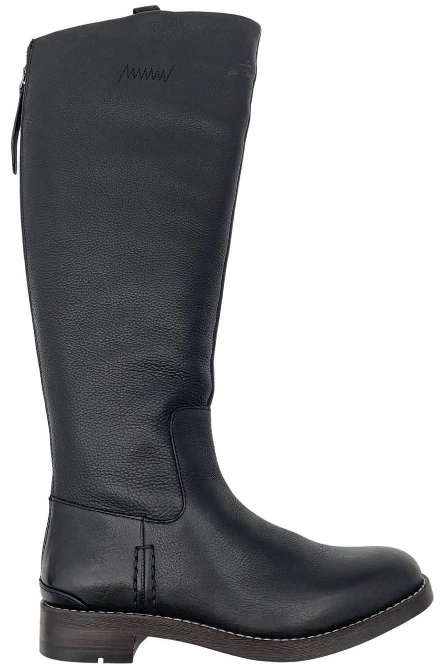 Franco Sarto Women's Meyer Narrow Calf Knee High Boots Black - Medium